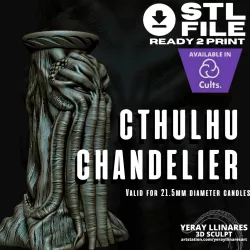 Themed Candleholder: Cthulhu