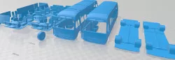 Toyota Coaster Bus 2014 Printable
