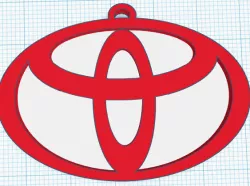Toyota keychain