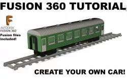 Train Car Tutorial in Fusion 360 for OS-Railway