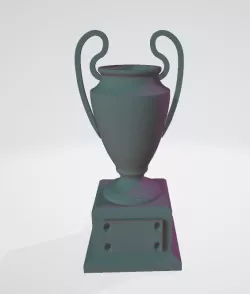 trophy with mountable base