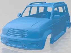 UAZ Patriot 3163 5 Door 2014 Printable Body Car