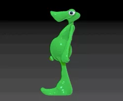 Vaughn Bodē Da Lizard Character