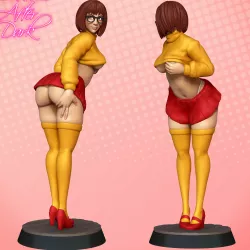 Velma Pinup Statuette - Lewd to NSFW
