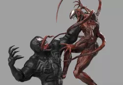 VENOM VS CARNAGE SYMBIOTE BATTLE Diorama 3D PRINTING DIORAMA
