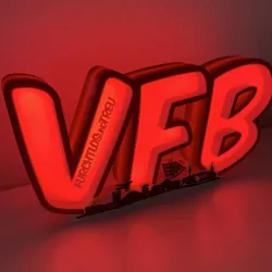 VfB Stuttgart LED lamp