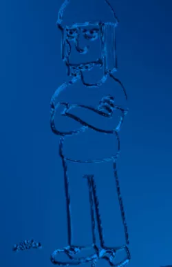 Wall art - simpsons