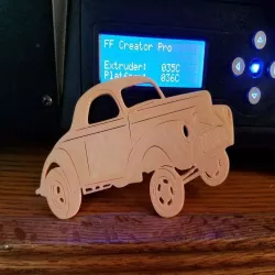 Willys Gasser Silhouette
