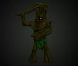 Wood Woad D&D miniature