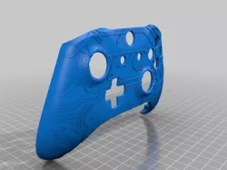 Xbox One S Custom Controller Shell - Circuit Pattern