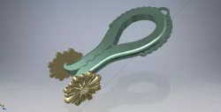 XORA curtain tieback clip