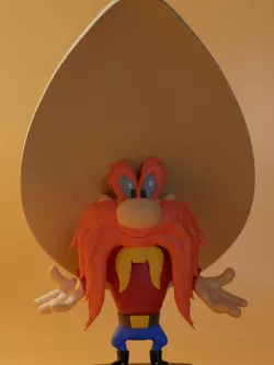 Yosemite Sam (fan art)