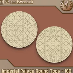 160MM Round Base Tops - Imperial Palace