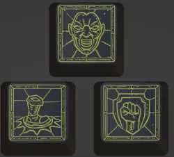 18x Diablo 4 Barbarian, Keycaps 3D STL File, Mechanical Keyboard
