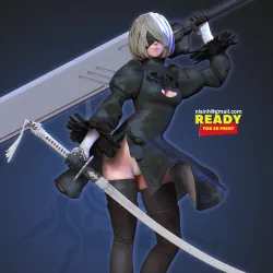 2B - Nier Fanart