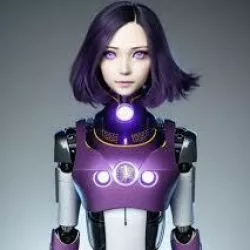 3d model robot "woman