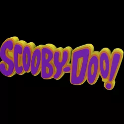 3D MULTICOLOR LOGO/SIGN - Scooby Doo