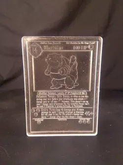 3D Printed Proxy Pokemon Cards - Blastoise