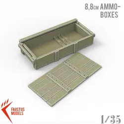 8.8cm Flak Ammo Crates 3d-print