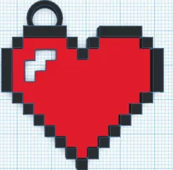8-bit heart