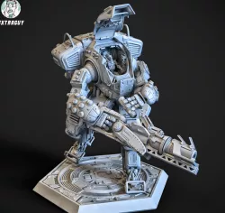 A Robot and His Big Robot 75mm