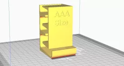 AAA size Battery Dispanser