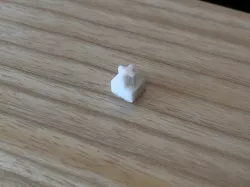 Adapter to put Commodore 64 keycaps on Cherry MX switches