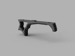 Airsoft M-lok angled grip AFG 4