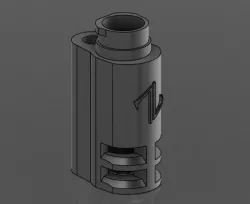 Airsoft TT-33 Tokarev pistol Compensator