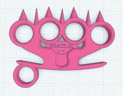 American fist key ring