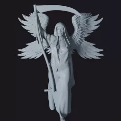 Angel with Scythe