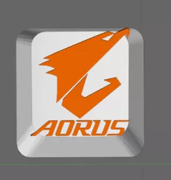 Aorus MX cherry keycap