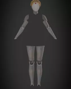 Atomic Heart Twins Full Armor and Helmet for Cosplay