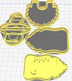 Baby Shower Cutter Kit
