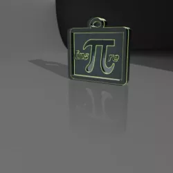 Back to school key chain