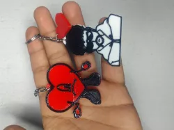 BadBunny Keychain Keychains
