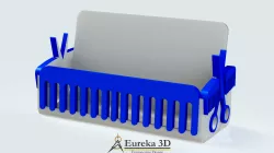 Barber shop card holder
