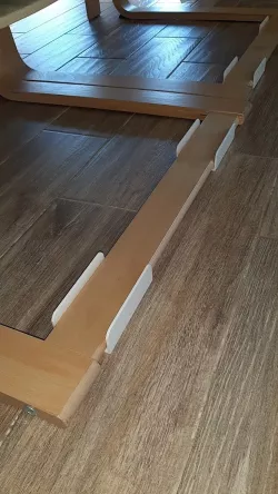 Barrier for Ikea Poang chair for robot vacuum cleaners