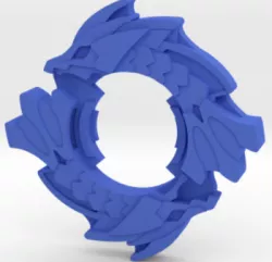 BEYBLADE POSEIDON | COMPLETE | PLASTIC GEN SERIES