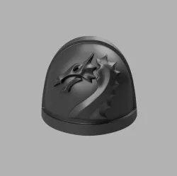 Black Dragons TROOP SHOULDER PAD
