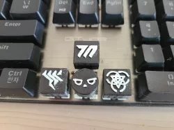 blue archive keycap