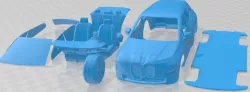 BMW IX Printable Car