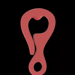 Bottle opener key ring