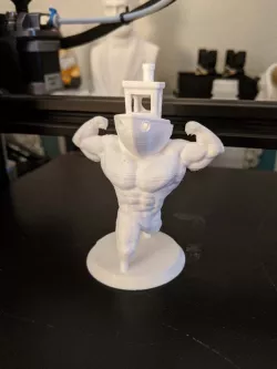 Buff Benchy - the ultra swole 3D printing torture-test