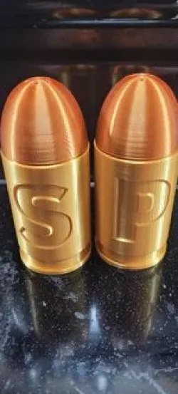 Bullet Salt and Pepper shakers