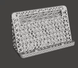 Business Card Holder Parametric Triangles
