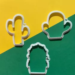 Cactus cookie cutters