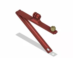 Camera GoPro mount clip