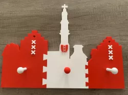 Children's coat rack. Amsterdam style
