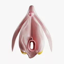 Clitoris Anatomy - Resting Clitoris